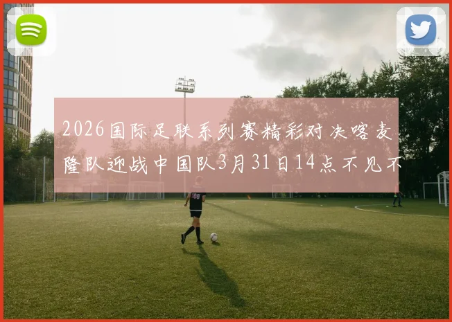 2026国际足联系列赛精彩对决喀麦隆队迎战中国队3月31日14点不见不散